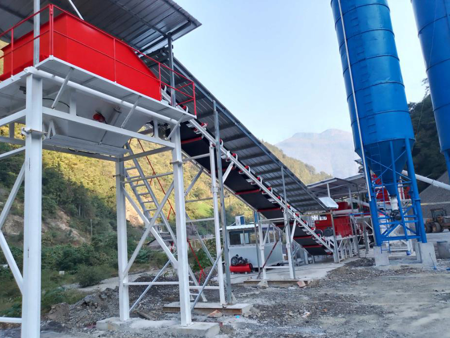 WDB500G Stabilized Soil Mixing Station（Enshi, Hubei） (2)