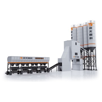 HZS Series Bucket-Lifting Type Container Concrete Mixing Plant