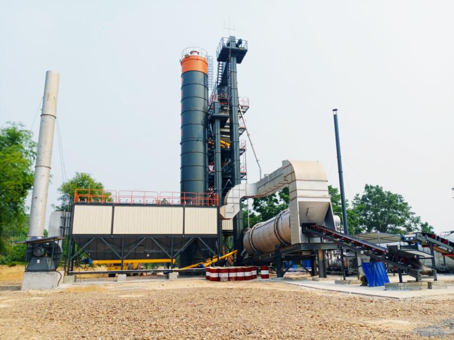 LB3000 Asphalt Mixing Plant (Highway 13 In Southern Laos) (2)