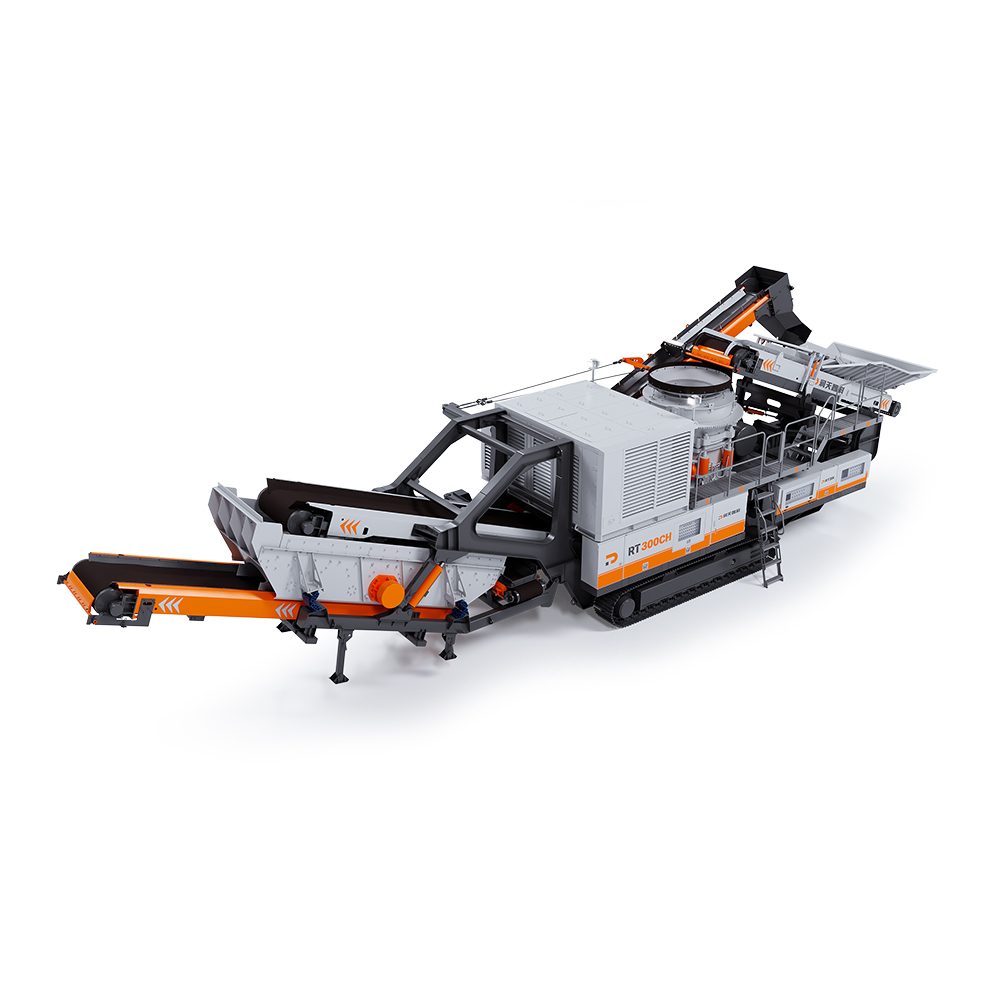 RT300CH Crawler Mobile Cone Crushing Plant