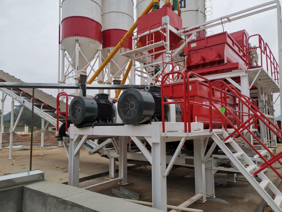 WDB800G Secondary Stabilized Mixing Station（Hechi, Guangxi） (3)