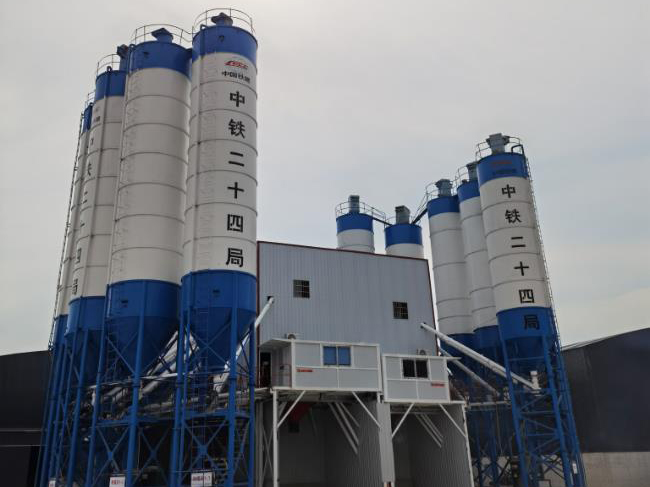 HZS180 Concrete Mixing Station (Hangzhou, Zhejiang) (1)