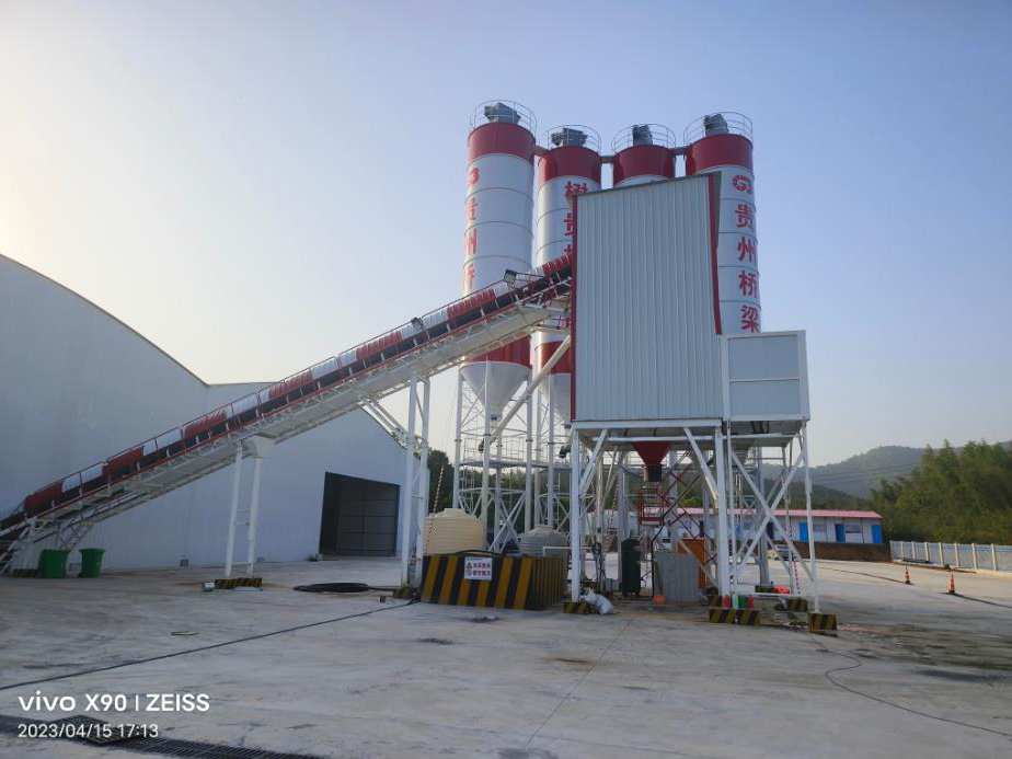 HZS120 Concrete Mixing Station (Xuancheng, Anhui) (1)