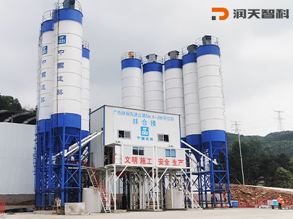 Double HZS120F Concrete Mixing Station(Guilin) (1)