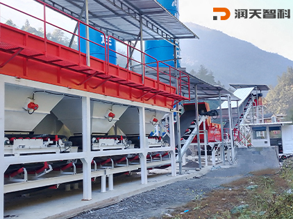 WDB500G Stabilized Soil Mixing Station（Enshi, Hubei）