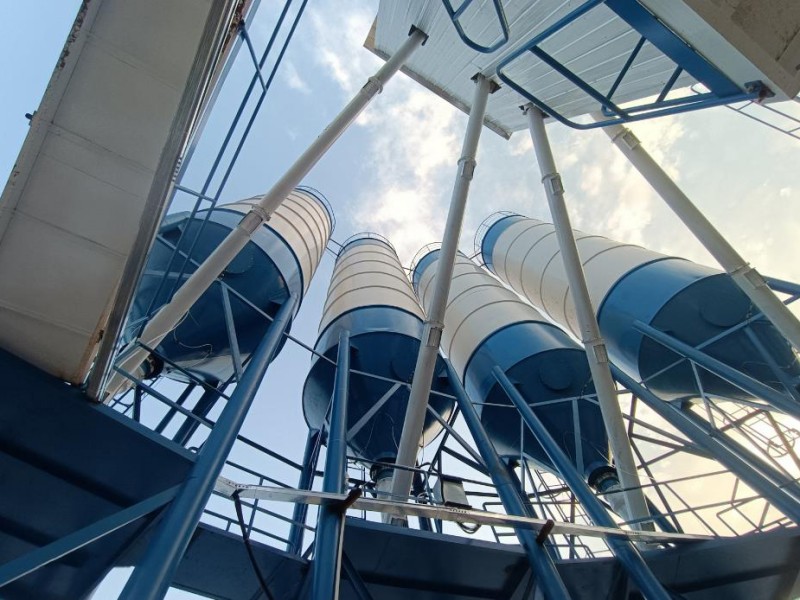 Double HZS90 Concrete Mixing Station(Yongzhou, Hunan) (4)