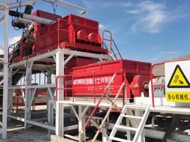 WDB800G Secondary Stabilized Mixing Station（Altay, Xinjiang Uygur (3)
