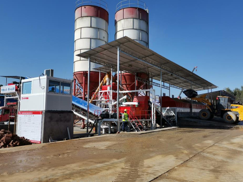 WDB800G Stabilized Soil Mixing Station(Changde, Hunan) (2)