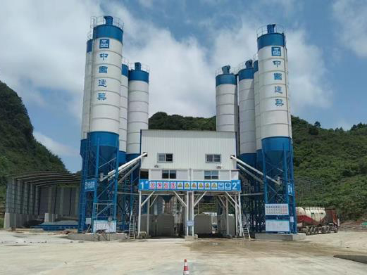 HZS120F Concrete Mixing Station(Guilin, Guangxi)-2 (1)