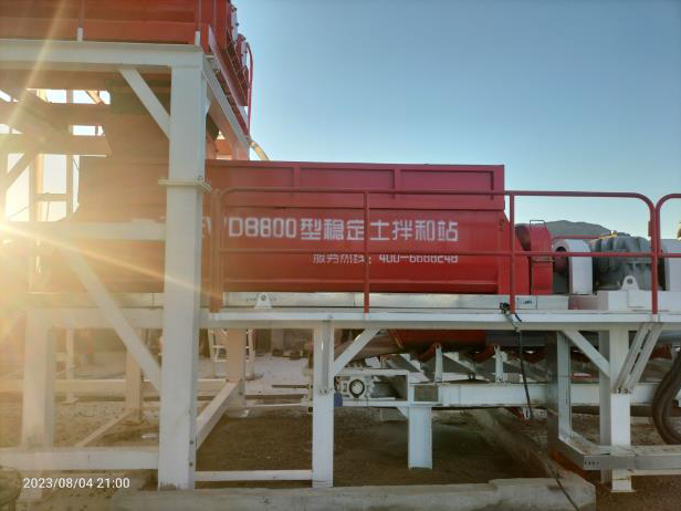 WDB800G Secondary Stabilized Mixing Station（Altay, Xinjiang Uygur A (3)