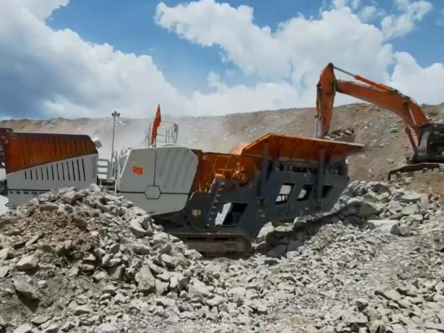 RTPF350DS Crawler Impact Crushing Station (Yunnan Project)