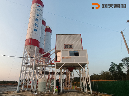HZS120F Concrete Mixing Station(Taihu, Anhui)
