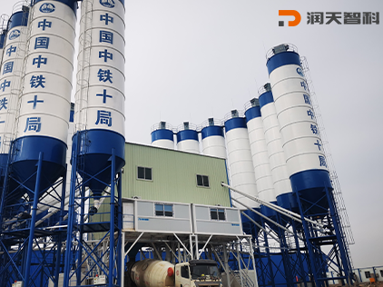 Double HZS180F Concrete Mixing Station (Zhongshan, Guangdong)