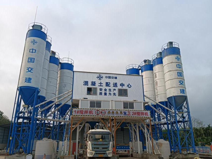 HZS120F Concrete Mixing Station(Haikou, Hainan) (1)
