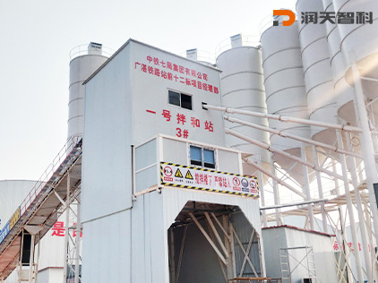 HZS180 Concrete Mixing Station(Zhaoqing, Guangdong)-3