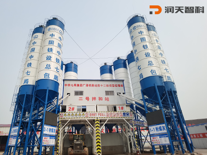 HZS180 Concrete Mixing Station(Zhaoqing, Guangdong)