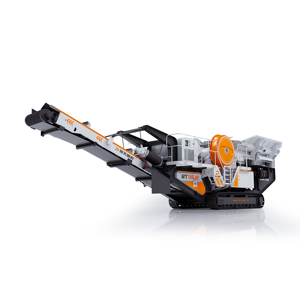 RT116JE Crawler Mobile Jaw Crushing Plant
