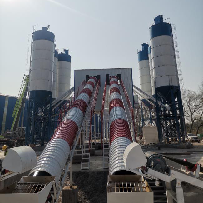 HZS90 Concrete Mixing Station (Zhangjiajie, Hunan) (3)