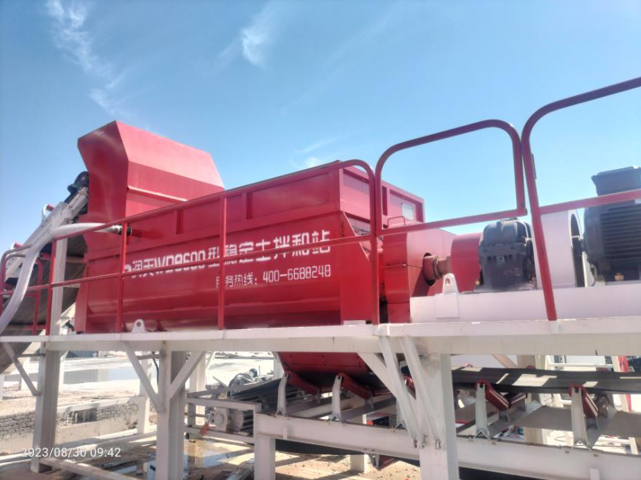 WDB600G Secondary Stabilized Mixing Station（Jingzhou, Hubei） (3)