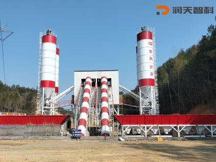 HZS90 Concrete Mixing Station (Jiangshan, Zhejiang)
