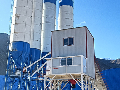 HZS120 Concrete Mixing Station(Pishan, Xinjiang)