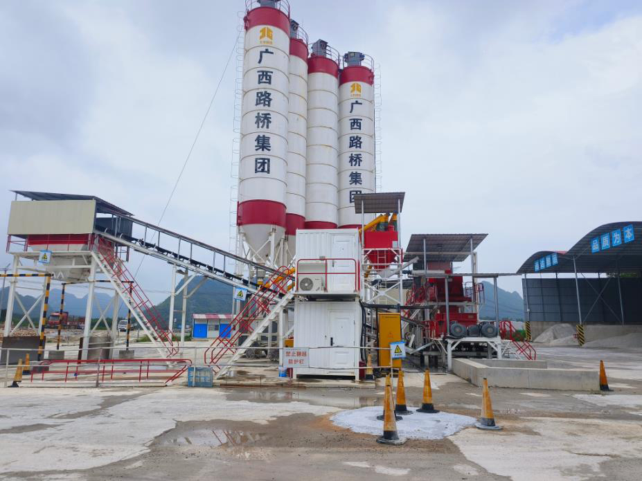 WDB800G Secondary Stabilized Mixing Station（Hechi, Guangxi） (2)