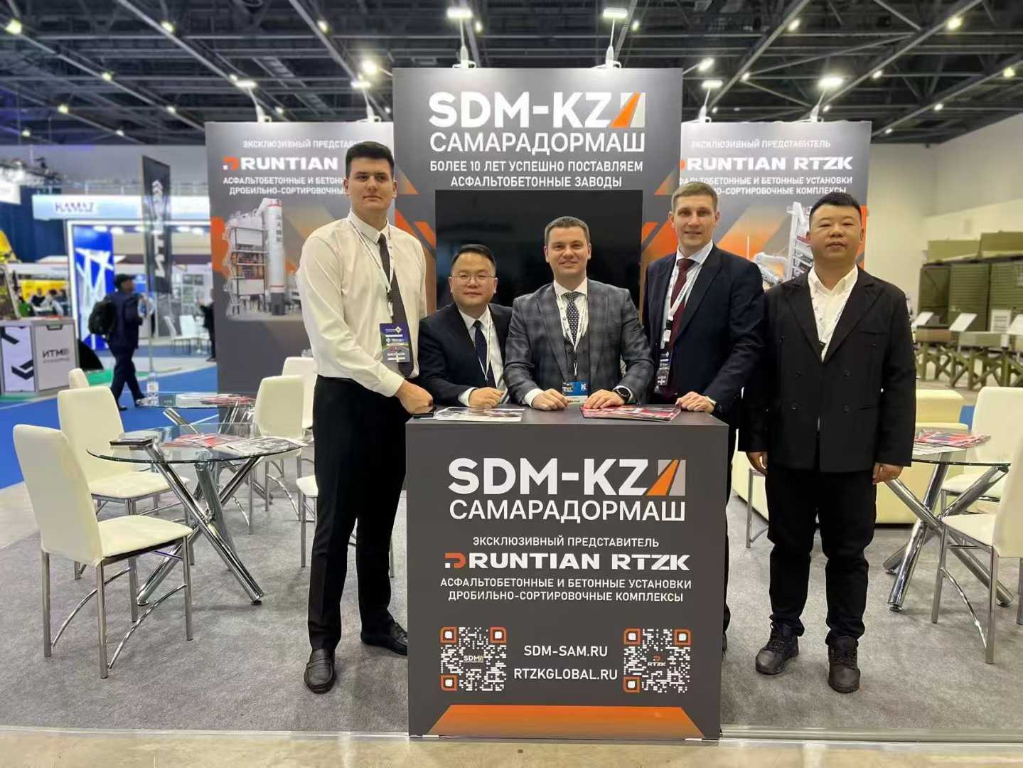 RTZK Empowered Partners｜Shining at the 2025 Kazakhstan Road and Construction Machinery Exhibition