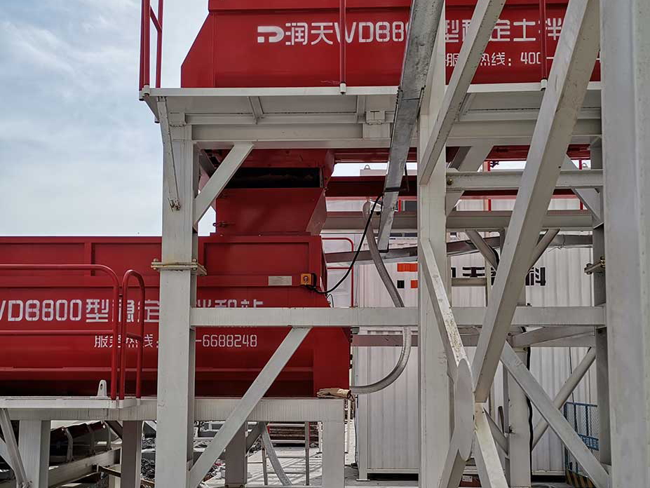 WDB800G Secondary Stabilized Mixing Station（Zaozhuang, Shandong） (4)