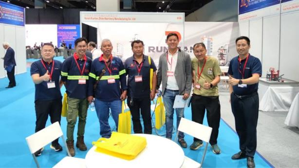 Attack Accurately and Shine on The Silk Road! Runtian Zhike's Blockbuster Products Debut at The 2023 Southeast Asia International Construction Machine (4)