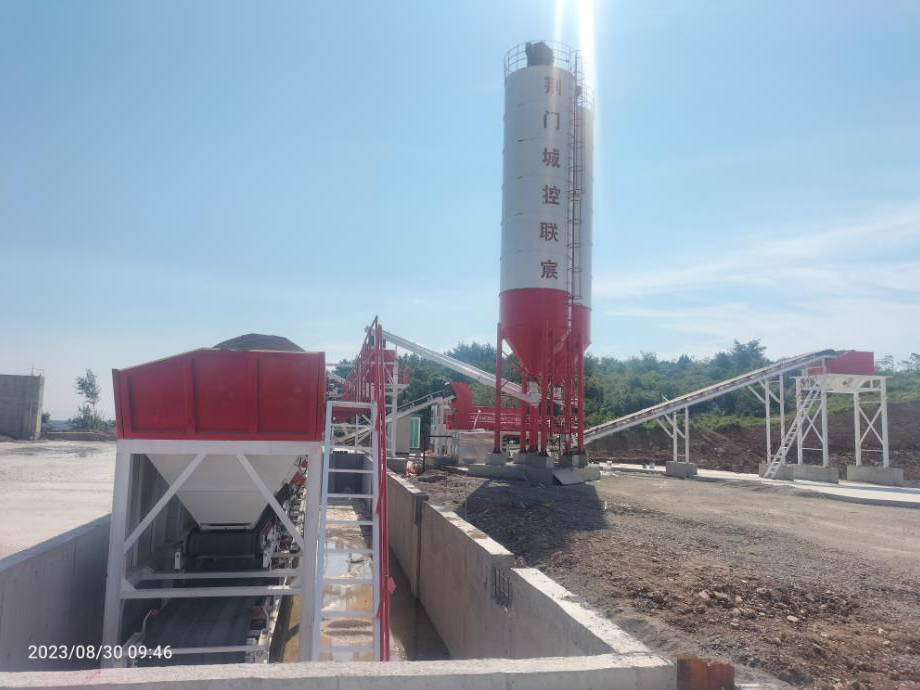 WDB600G Secondary Stabilized Mixing Station（Jingzhou, Hubei） (2)