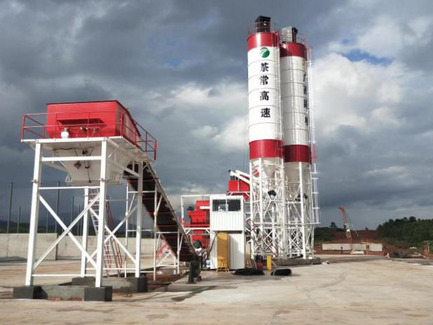 WDB800G Secondary Stabilized Mixing Station（Changde, Hunan） (2)