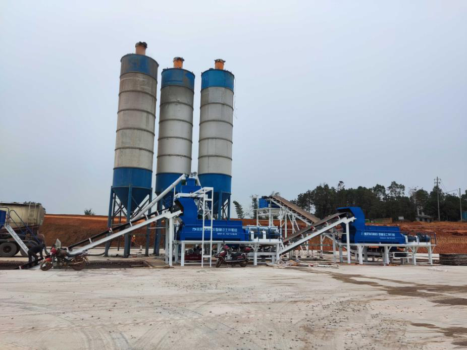 WDB800G Secondary Stabilized Mixing Station（Yiyang, Hunan） (2)