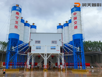 HZS120F Concrete Mixing Station(Nanning, Guangxi)